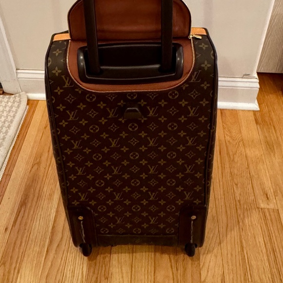 Authentic Louis Vuitton Monogram Canvas Eole 60 Monogram Rolling Luggage Bag - Picture 1 of 14